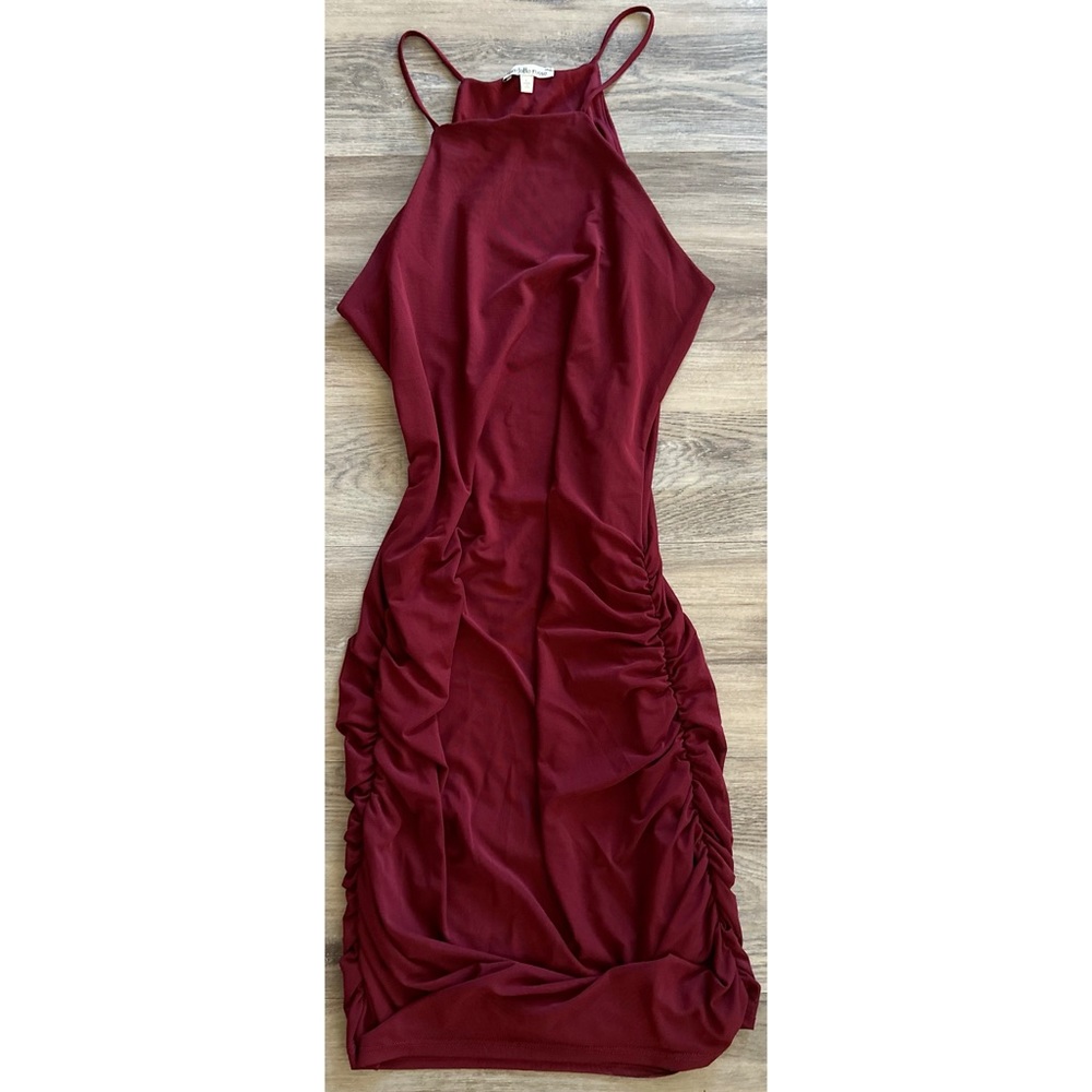 Like New! Charlotte Russe Burgundy Dress